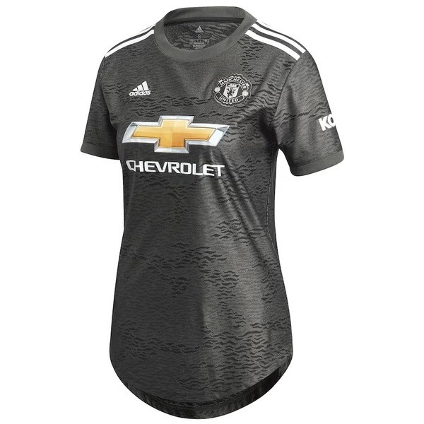 Camiseta Manchester United 2ª Kit Mujer 2020 2021 Negro